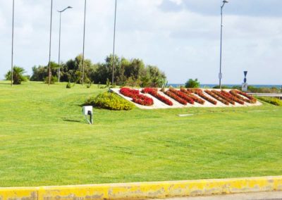 realizzazione e manutenzione giardini sassari - spazio verde aiuola Stintino